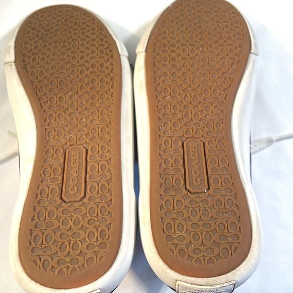 COPY - Coach Barrett Casual Sneakers Shoes Women’s Canvas Sig C Size 6M. Front … - Picture 8 of 8